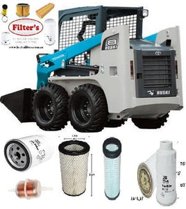 KITT501 FILTER KIT TO SUIT FOR TOYOTA 4SDK8 Filter Kit SKID STEER TOYOTA HUSKI OIL AIR  FUEL LUBE SERVICE KIT   Toyota - 4SDK8 - Engine: Toyota 1DZ-II