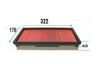 A25447  AIR FILTER FRAMCA5553 JSA447J JSA461J MAHLE/KNECHTLX 268 MANNC33125 MAZDARF71-13-Z00 MAZDARF71-13-Z40A MAZDARF71-13-Z40A9A MAZDARF79-13-Z40A MAZDARF79-13-Z40A9A MAZDARFG1-13-Z40 MICROA8501 MICROAV8514 PUROLATORA 27081 SAKURAA1723
