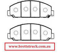 PN4803 DISC PAD SET NiBK JNBK FRONT KIT  ISUZU ELF Front Axle Brake    Apr 97~Apr 99    5.0 L    NPR72     Front Axle Brake    Apr 99~    5.2 L    NPR75