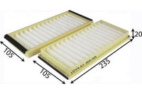 AC0171SET CABIN AIR FILTER AC0171 AC25171 AZUMIAC25171SET JAPANPARTSFAA-MA14 MAHLE/KNECHTLA 235/S MAZDALDY4-61-J6X MAZDALDY461J6X9A NIPPARTS J1343012