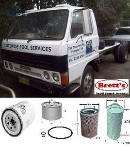 KIT6043  FILTER KIT MAZDA T3500  NON TURBO SL  1981-1989  OIL FUEL AIR LUBE SERVICE KIT SET  3.5L