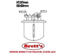 FSP28064 FUEL FILTER UNI FUEL EFI AC DelcoGF176  GF256  GF678  GF891 BOSCH AUSTBFE264 BOSCH USA71 612 CARQUEST86455 CATERPILLAR043-0967 CHAMPG6373 CHROMITEFF-701 GM25175556 GURGFI47064 16010-SL5-A30  16010-SS0-930