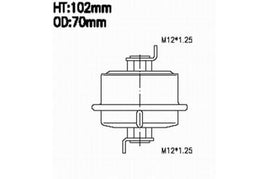 FSP28035 FUEL FILTER HONDA INTEGRA AC Delco    ACF61  BFE135 FSA    FS1615  16900-SB2-734 JS    JN7035 REPCO    RFF68 RYCO    Z360     16900SB2734    WZ360    WESFIL      88930214    GM         FF2094    FLEETGUARD      FS1615    BFE135
