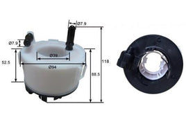 FST11219 IN-TANK FUEL FILTER HYUNDAI    Sonata GLS    L4 2.4L    2011-     2400 2.4L HYUNDAI iX 35   Mar 2010~  2L  2.0 L    LM    G4KD KIA Sportage 2010~ 2L   2.0 L