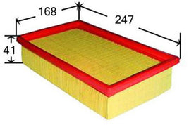 A11309 AIR FILTER HYUNDAI ACCENT 1.3L 2000- A9309 A3396 A-3396 FA-3396 FA3396 A-2816 AIR FILTER A1430 A1544