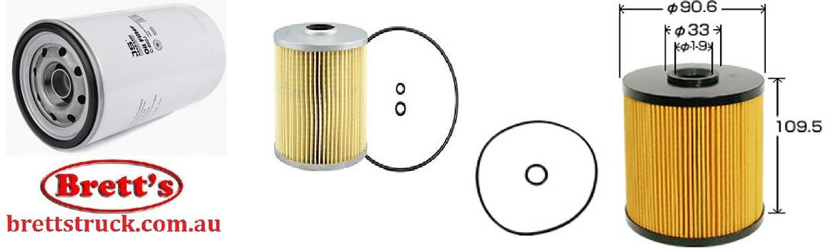 KIT118-117 FILTER KIT HINO OIL FUEL LUBE FILTER FILTERS SET SERVICE KI ...