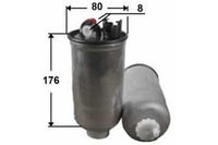FSD33042  FUEL FILTER   SEAT Leon I  Nov 99~Oct 05    1.9 L    1M1    AGR  Nov 99~Oct 05    1.9 L    1M1    AHF    SEAT Toledo II  Mar 99~Jun 04    1.9 L    1M2    AQM    AGR