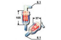 FS0014 FUEL FILTER AZUMI    FSD31014 CHAMP    L105 CHAMP    L105/606 DELPHI    FF0093 FIAAM    FT5166 FILTRON    PS 820 FRAM    P4173 GM    25055184