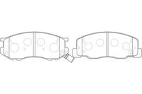 DB1372PM DISC PAD SET FRONT FOR TOYOTA ESTIMA 2.4 TCRW10W TCR11W TCR20W TCR21W AUG 96-DEC-99 ADB1372 DB1372 TARAGO TOWACE LITE-ACEN DB1372 TOYOTA 04465-28381 TOYOTA V9118-A056 TRW GDB3157