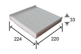 AC0042 CABIN AIR FILTER  WACF0030 AZUMIAC42042 CITROEN6447-HP CITROEN6447L1 MAHLE/KNECHTLAK 62 MANNCU2245 RYCORCA142P RCA142