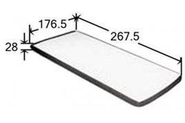 AC0002 CABIN AIR FILTER  WACF0144 AZUMIAC45002 FRAMCF8714 GKICF1050 JIFFY LUBEAQ 1028 MANNCU2650 PUROLATORC25483 VOLVO1313232 VOLVO13132323 VOLVO9171296 VOLVO91712968 WIX24819