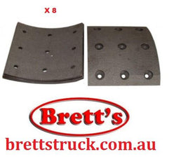 BL1033 REAR BRAKE LINING SET KIT   NiBK JNBK AKEBONO AKEBONOL7008 AsukiAL-1800R FiTFL1130 NISSAN44066-90109 NISSAN44066-90118 NISSAN44066-90204 NISSAN44066-90205 NISSAN44066-90460 NISSAN44066-NA111 SBBL22033 TBKT410-1800
