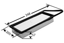 A0482 AIR FILTER   WA5328 WESFIL A1855 RYCO AZUMIA42482 Blue PrintADP152207 CITROEN1444 TV FIAT9685468780 FRAMCA11072 HENGST FILTERE1036L MAHLE/KNECHTLX2995 MANNC3585 PEUGEOT1420V1 PURFLUXA1406 SAKURAA-21950 FA-21950 A21950 FA21950 WIXWA9663