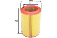 A11312 AIR FILTER     HYUNDAI 28130-5H000  Air Filter Cross numbersAMC FILTER HA732 HYUNDAI 281305H000 HYUNDAI 281305H001 HYUNDAI 281305H002 MECAFILTER EL9326 MISFAT R739 SCT GERMANY SB2044