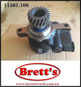 11361.100 P/S POWER STEER PUMP HINO RANGER  PRO 2008- Power Steering Pump to suit Hino Pro 500 Series FC6J, FC7J, FD7J and FD8J models. Replacement unit 1A7607 7067A1 HM08-PSP HM08PSP