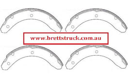 11525.005 BRAKE SHOE SET OF 4 SHOES DAIHATSU DELTA  60MM SET  BRAKE LININGS BRAKE SHOES NEW NOT RELININED OR EXCHANGE   V24 V34 WITH SINGLE REAR        DG 5R    2.5L 2.0L    1977- V54 V57 1984-   WITH SINGLE REAR    DL    2.8L    1984-