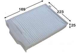 AC0043 CABIN AIR FILTER  RENAULT  WACF01070 RCA234 RCA234P AZUMIAC43043 FRAMCF9442 MAHLE/KNECHTLA 175 MANNCU2316 PUROLATORC18332 RENAULT77 01 055 109 7701055109