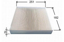 AC0156 CABIN AIR FILTER  AZUMIAC34156 Blue PrintADR162504 FILTRONK 1252 FRAMCF10528 HENGST FILTERE3983LC MANNCU 2620 MANNCUK2620 NISSAN27891-JY15A PURFLUXAH274 RENAULT27891JY10A SAKURACA-18140 CA18140 WACF0206 RCA278 RCA278P RCA278C