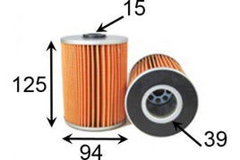 OE618J OIL FILTER HINO OIL FILTER CART  HINO BC144 - WO6D ENGINE HINO FC142 / FC144 / FC146 (FLEETER) W06D ENGINE - 1984-1987 HINO FC142 / FC144 / FC146 (FLEETER) W06D ENGINE - 1987-1995