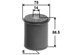 SPEC FE1008 FUEL FILTER  AZUMI FE43008 JS F0008 KRALINATOR F685 MANN P735X RENAULT 77 01 204 497 7701204497