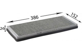 AC0027C AC9948 CABIN AIR FILTER VOLKSWAGEN PASSAT  AUDI A4 B5 APU ENG 4CYL 1.8L PETROL TURBO MPFI 1999-2001 AUDI CABRIOLET CA-3104 RCA122P RCA122 893091400A 893091400  WACF5324 CABIN FILTER RCA122P AUDI/VW