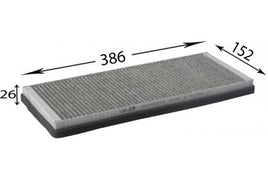 AC33027 CABIN AIR FILTER VOLKSWAGEN PASSAT 4CYL 1.8L PETROL 3B T AWT ENGINE 2001-2002 VOLKSWAGEN PASSAT 6CYL 2.8L PETROL 3B ACK ENGINE 1998-2001 VOLKSWAGEN PASSAT 6CYL 2.8L