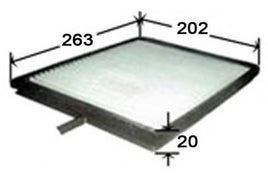 AC2504 CABIN AIR FILTER  NISSAN    278912F000 NISSAN    27893-2F900KE NISSAN    278932F900 NISSAN    278939F500 NISSAN    278939F500KE NISSAN    2J55030450 SAKURA    CA1804 CA-1804