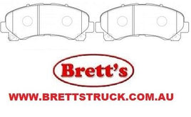 PN0822 DISC PAD SET NiBK JNBK FRONT  KIT   ISUZU Mu, Wizard Front Axle Brake    Mar 07~    3.0 L    MU7    4JJ1-TC  Holden Colorado Jul 2008 - ON 2.4, 3.0 TD, 3.6 V6