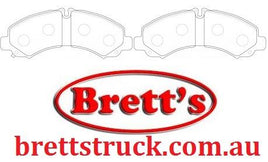 11522.019 FRONT DISC PAD SET MITSUBISHI  FEA21 CANTER 413 515 4P10-T2    3.0L    2011- FEB21 4P10-T4    3.0L 3L   2011-  11522.308