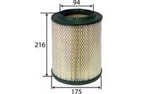 A0532 AIR FILTER   GAZ Sobol  Air Supply Sys    Jun 00~    2.3 L    2217    ZMZ406310  AZUMI    A40004 BIGFILTER    BG-77 GAZ    3110-1109013-10