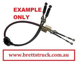 12230.807 SHIFT CABLE HINO HINO FC4J 2003- RANGER PRO 6 SPEED GEARBOX LX06S 2003-08 T/M CABLE  TRUCK  CABLE  GEAR CHANGE CABLE TRANSMISSION CABLE  33820-E0L40 33820E0L40 33702-6060 337026060 33702-6063 33702-6062