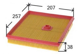 A0251 AIR FILTER  MANN C2695/2 C26952 MERCEDES 137.094.00.04 MERCEDES 137.094.01.04 MERCEDES A1370940104