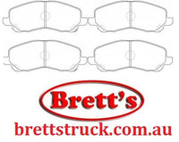 8DB 355 013-491 DISC PAD SET FRONT WITH ACOUSTIC WEAR WARNING DB2065 GDB4141 8DB355013-491