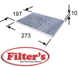 AC1505C  CABIN AIR FILTER 88568-74011 FOR TOYOTA  SAKURA CAV11190 CAV-11190   88568-74010 TOYOTA CA-11190 CA11190