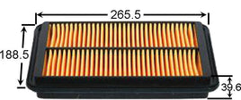 A22016 AIR FILTER Nissan -AC Delco ACA262 AZUMI A22016 FSA FA1880 NIPPON DENSO N132N75 NISSAN 16546-EB70A NISSAN 16546-EB70D NISSAN 16546-JR50A