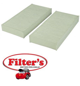 AC0252SET CABIN AIR FILTER AC0252   AZUMI AC52004SET AC0252 AC52004 Blue Print ADA102522 CHRYSLER 55111302AA WIX 24302 WESFIL WACF0200 RYCO RCA384 RCA384P RCA384C CAC66070 CA66070 CA-66070 CAC-66070 SAKURA