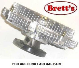 14055.075 VISCOUS HUB MITSUBISHI CANTER FAN CLUTCH FE83D 2008- CANTER 4M50-3AT7 4.9L 2008- FE84D 2008- CANTER 4M50-3AT7 4.9L 2008-11 FE85D 2008- CANTER 4M50-3AT7 4.9L 2008-2011 FG84D 2008- 4X4 4WD 4M50-3AT7 4.9L