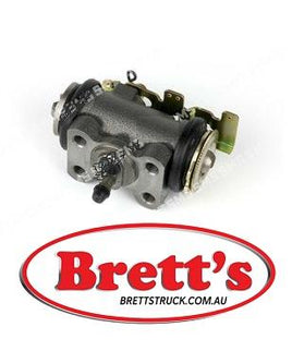 11510.957 FRONT LEFT LH FWD FORWARD WHEEL BRAKE CYLINDER  1"3/16  MAZDA T4600 2000- 5 STUD T4600 1997- 5 STUD TM 4.6L   MAZDA WH35T   4HG1- 4.6L 2000- MAZDA WH63G  WH65H   WHF5D  TITAN  4.0L 4L  TF 4.0L 2000-
