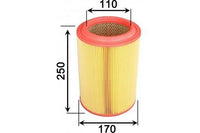 A13325 AIR FILTER AZUMI A13325 KIA 28113-4E500 SAKURA A28560  A-28560 KIA 281134E500 SAKURA FA28560 FA-28560 WESFIL WA5173 AIR FILTER A1745 RYCO