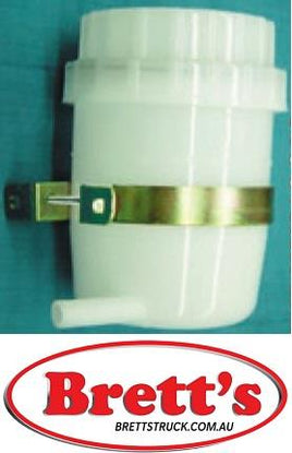 11566.007 BRAKE FLUID RESERVIOR ON CHASSIE M/CYL MASTER CYLINDER ASSY  MITSUBISHI  FUSO FK415 FK457  FM557 1989-1992 MC049257 MC034902 FK FM 6D14 6D16