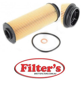 OE0125 OIL FILTER  BMW  7 Series : 730d Eng.Lub.Sys Jun 15~ 3.0 L G11 B57D30A  BMW 7 Series : 740d Eng.Lub.Sys Jun 15~ 3.0 L G12 B57D30A  BMW 7 Series : 740i Eng.Lub.Sys Jun 15~ 3.0 L G11 B58B30A