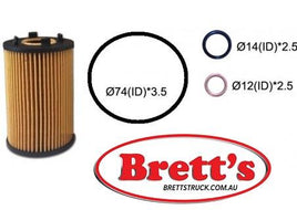 OE0124 OIL FILTER   SSANGYONG Korando Eng.Lub.Sys Feb 12~ 2.0 L G20  SSANGYONG NEW Action (Korando C) Eng.Lub.Sys Oct 12~ 2.0 L SUV G20D Ssangyong Korando 2.0L 2L 10/2012 10/12-