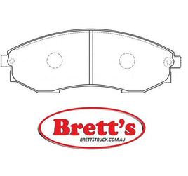 DB1710PM FRONT DISC PAD SET MERCEDES-BENZ MB140 MB100 VAN 2000- MB VAN MB100  DB1710 CDB3043  CDB3043M  ADB1710