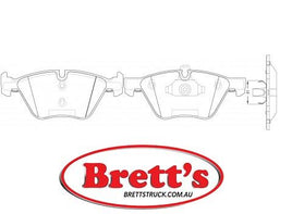 8DB 355 015-031 DISC PAD SET FRONT PREPARED FOR WEAR INDICATOR DB1856 GDB1559 8DB355015-031 BMW 328 Series 2007 - NOW 328xi (E90) AWD Sedan DB1856     BMW 330 Series 2005 - NOW 330D (E90, E91) DB1856     BMW 520 Series