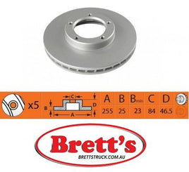 RN1475V DISC ROTOR FRONT   NiBK JNBK FOR TOYOTA Hiace Commuter Front Axle Rotor Aug 89~Jan 00 2.8 L LH115B 3L Front Axle Rotor Aug 89~Feb 06 3.0 L LH174 5L-E 8DD 355 105-181 / 53641 Supersedes: 8DD 355 102-191 / 53932