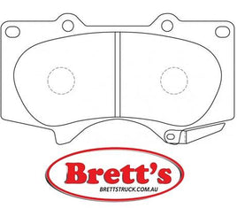 8DB 355 010-491 DISC PAD SET FRONT WITH ACOUSTIC WEAR WARNING FOR DB1482 GDB7652 8DB355010-491