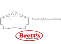PN0117 DISC PAD SET NiBK JNBK FRONT REAR KIT ATE13046049882 BENDIX AUSDB1467 BENDIX EUR573044B DELPHILP1301 FERODOFDB1308 FiTFP0738 FMSID738-7607 FMSID738-7646 MINTEXMDB1874
