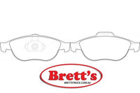 PN0127 DISC PAD SET NiBK JNBK FRONT KIT  ALFA ROMEO9948887 ATE13046071052 ATE13046071392 BOSCH0986424507