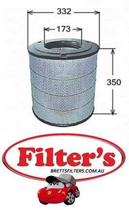 A23503 AIR FILTER MITSUBISHI Fuso Truck FP Air Supply Sys Apr 96~Feb 00 16.0 L FP515 8DC9-T Air Supply Sys Apr 96~Feb 00 16.0 L FP545 8DC9-T  MITSUBISHI Fuso Truck FT Air Supply Sys Apr 96~Feb 00 16.0 L FT515 8DC9-T