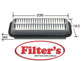 A3024 AIR FILTER  MITSUBISHI i  Air Supply Sys Jan 06~Sep 13 0.66 L HA1W 3B20 Air Supply Sys Oct 06~Sep 13 0.66 L HA1W 3B20-T  AY120-KE070 PMC PA3646 PA3646  NIPPON WA7644